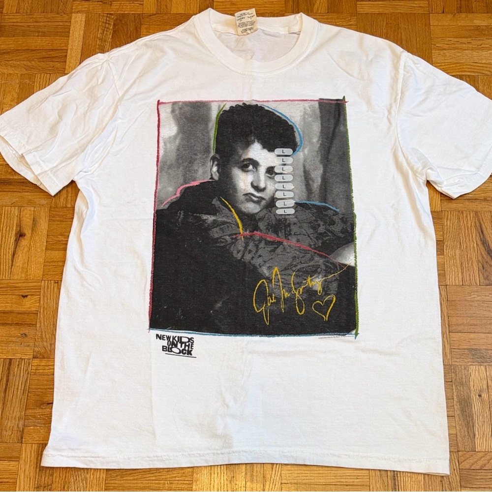 NKOTB Vintage Style Joe McIntyre T-Shirt
